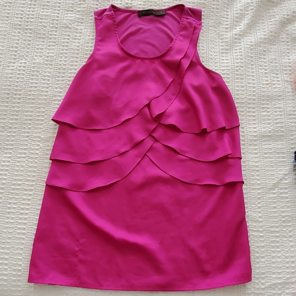 XS, The Limites purple blouse tank top